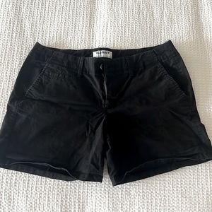 Old Navy Black 5” Chino Shorts